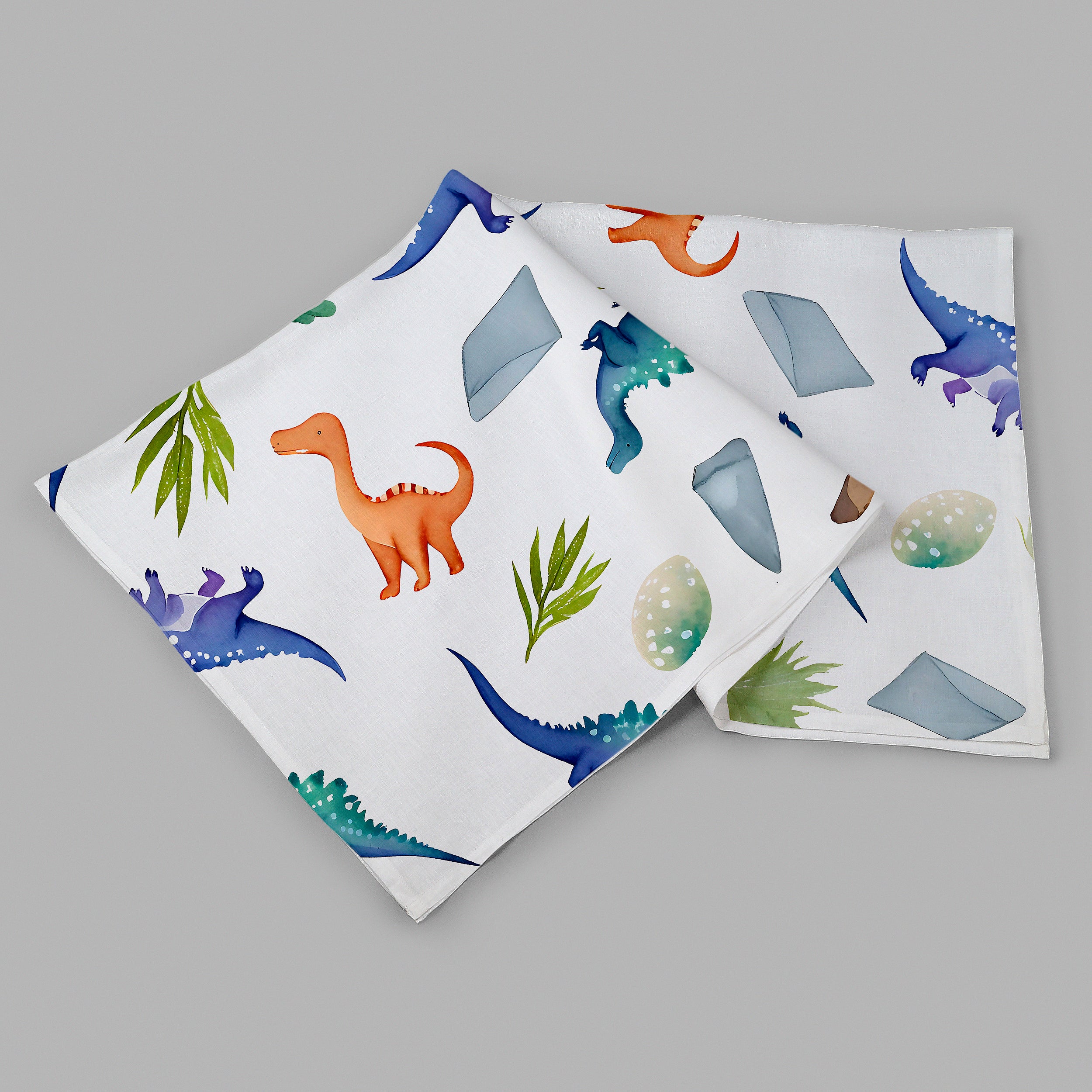 Jurassic Joy Blanket, 47 x 47 inch, Pack of 2