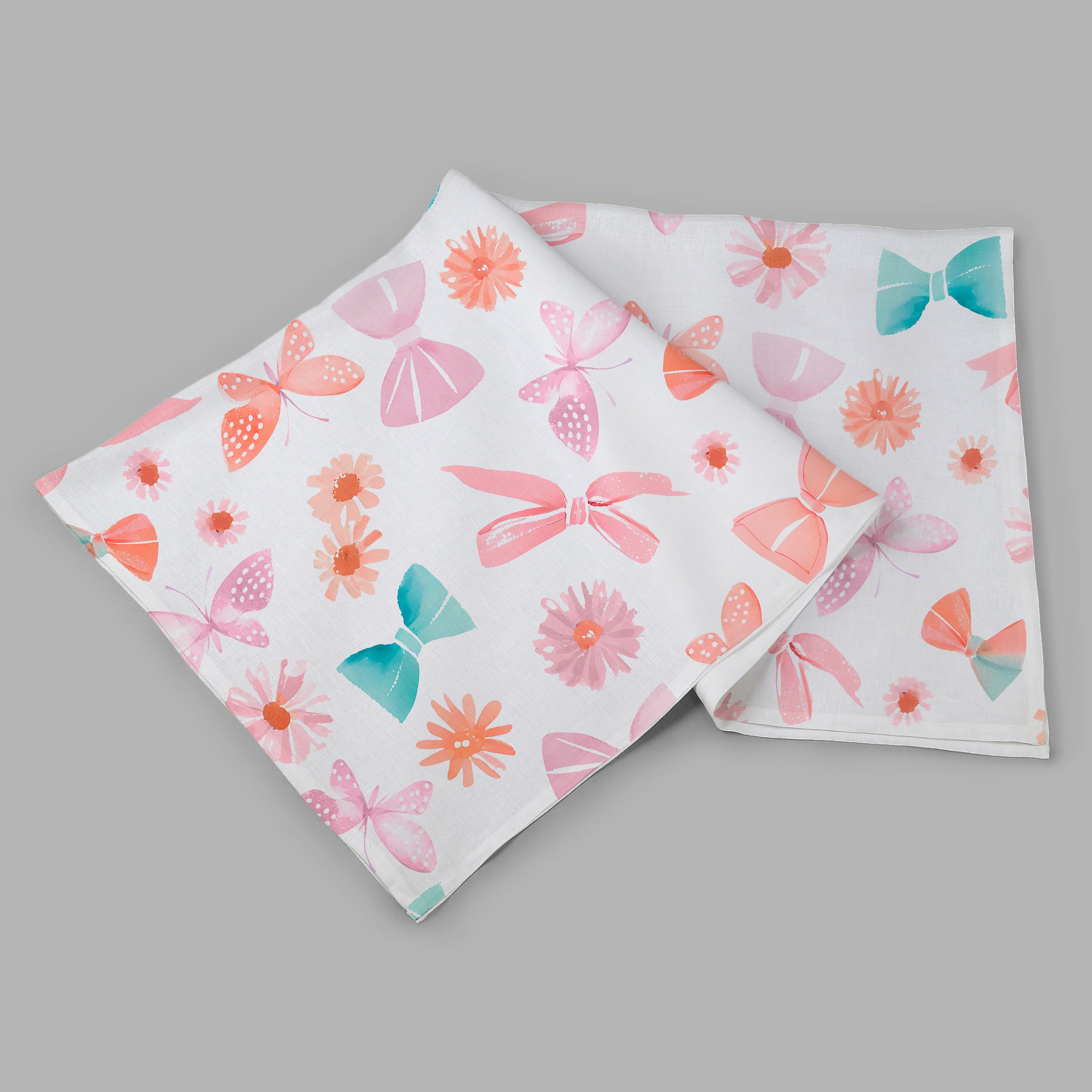 Butterfly Bliss Blanket, 47 x 47 inch, Pack of 2