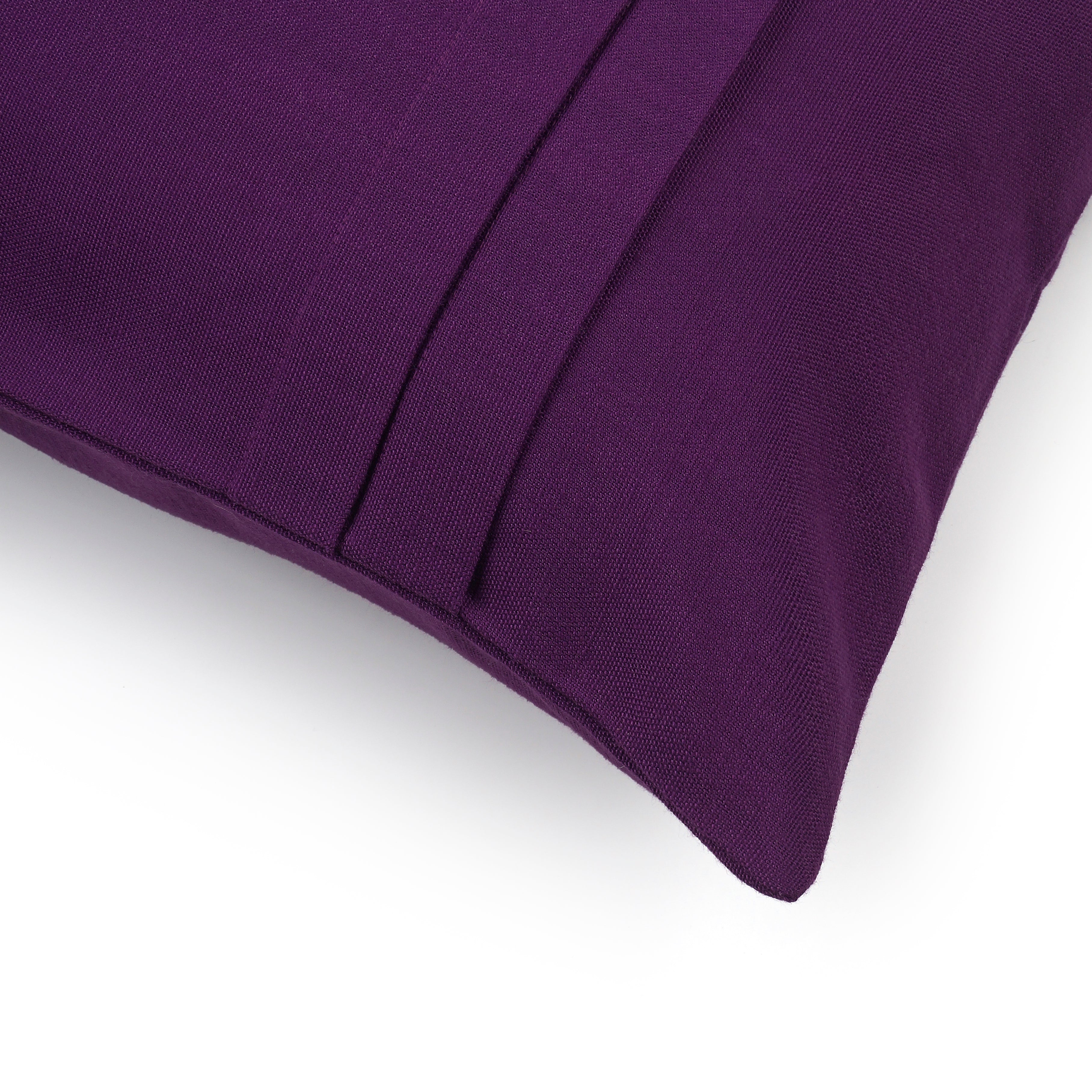 Linear Bliss Pillow Cover Rectangle - Purple