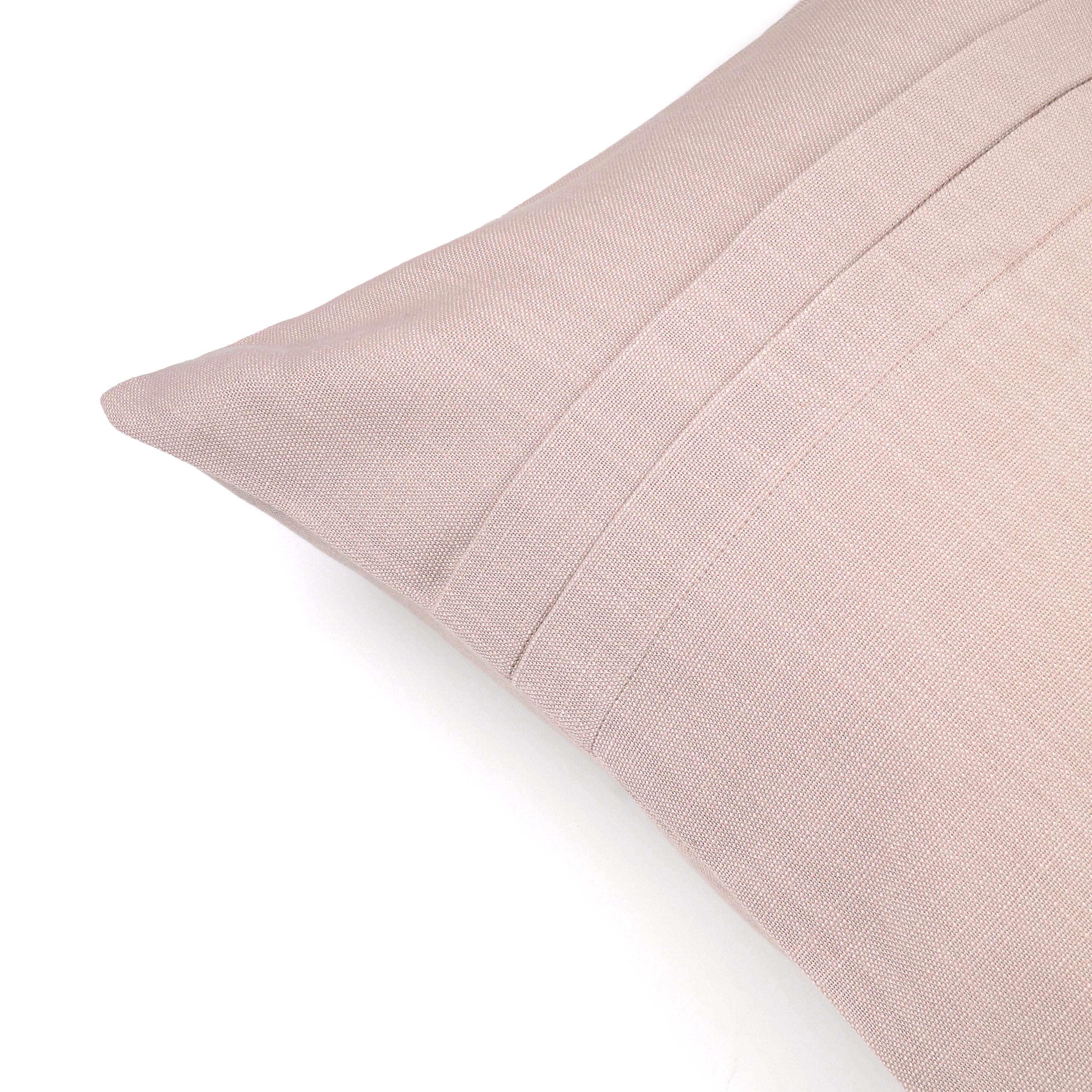 Linear Bliss Pillow Cover Rectangle - Beige