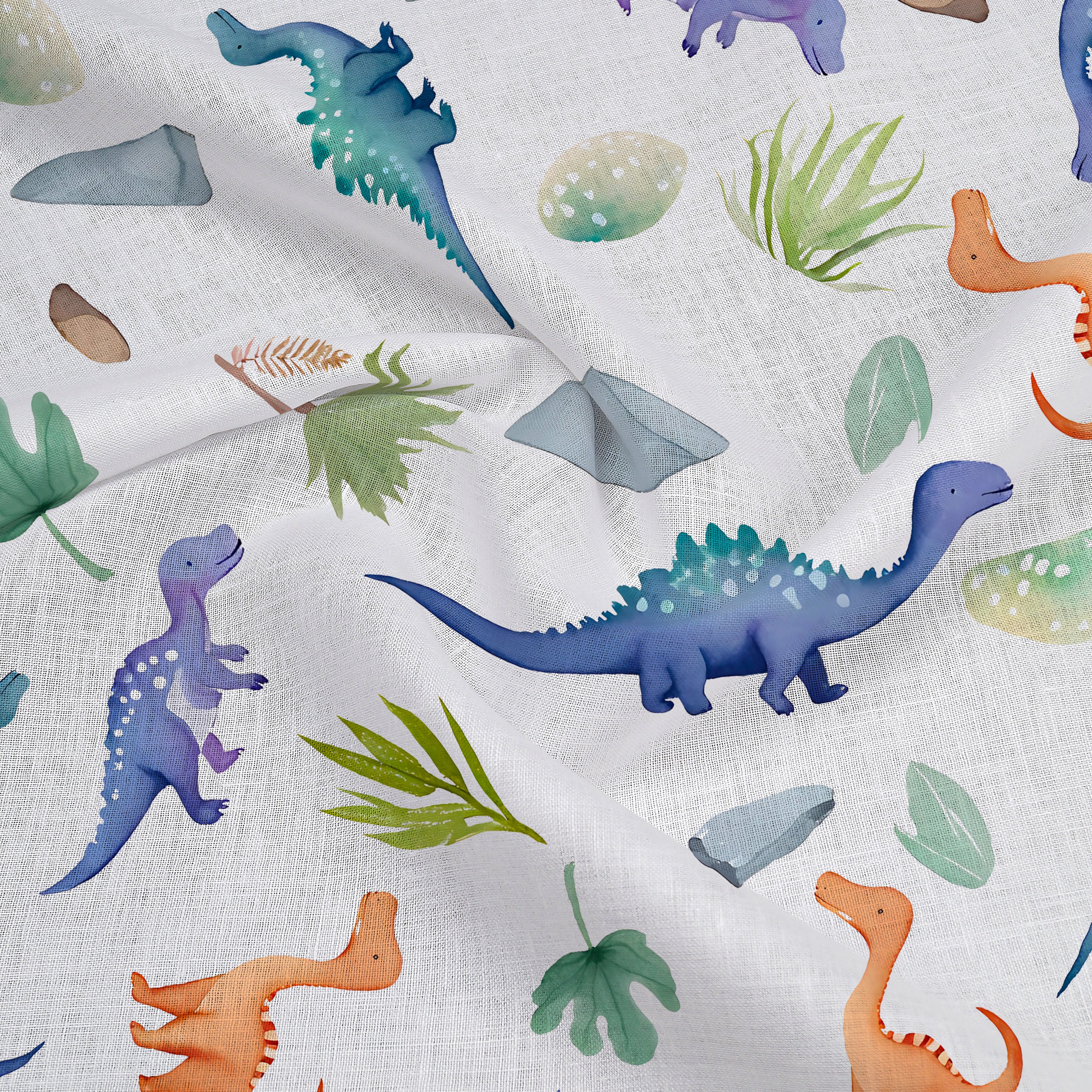 Jurassic Joy Blanket, 47 x 47 inch, Pack of 2