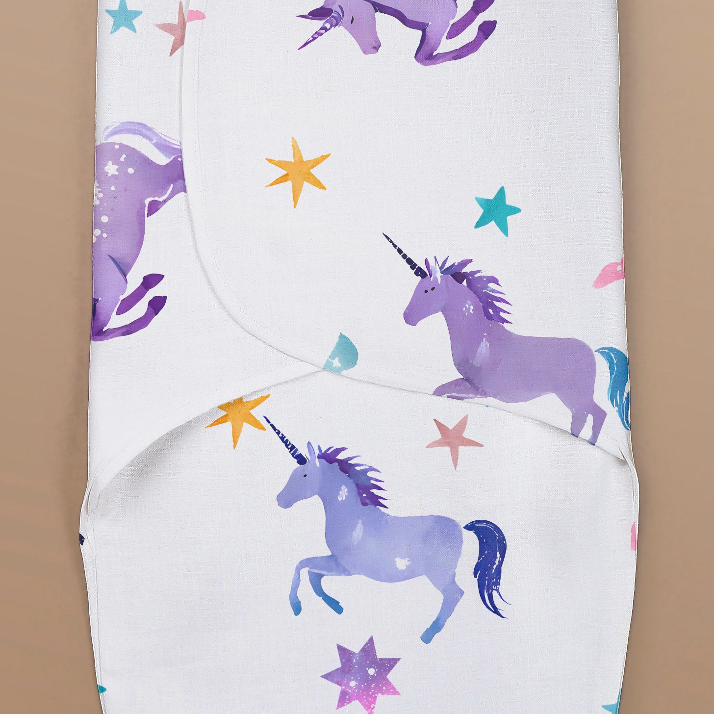 Unicorn Whimsy Swaddle Wrap, 0-3 Months, Pack of 2