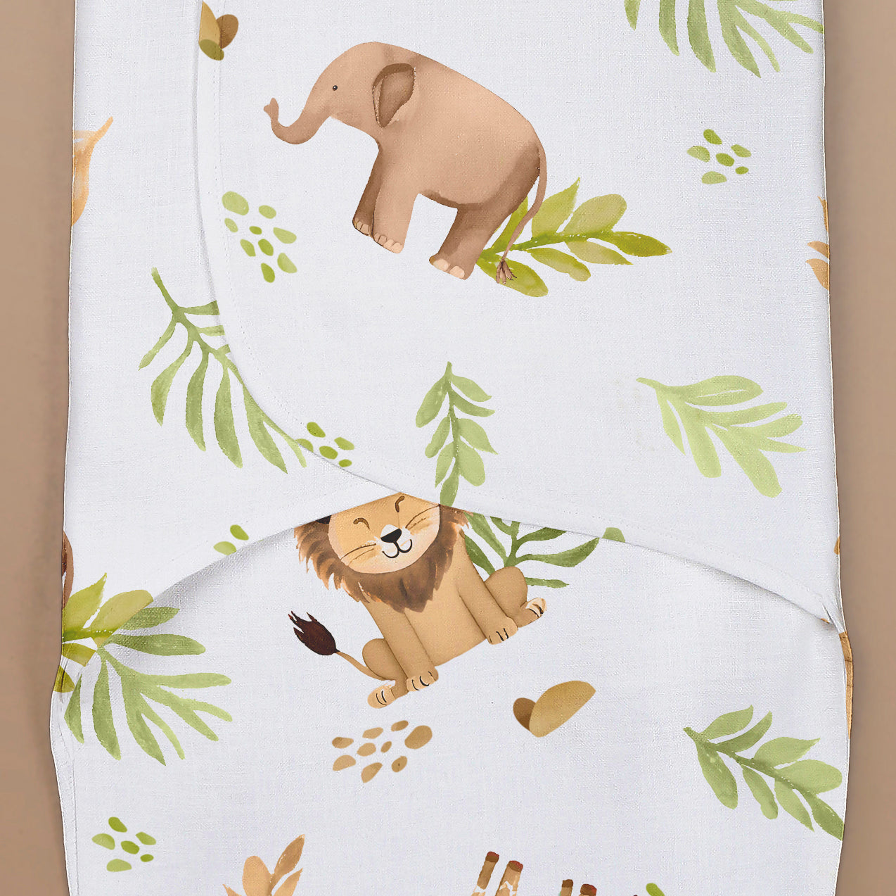 Roar & Snore Swaddle Wrap, 0-3 Months, Pack of 2