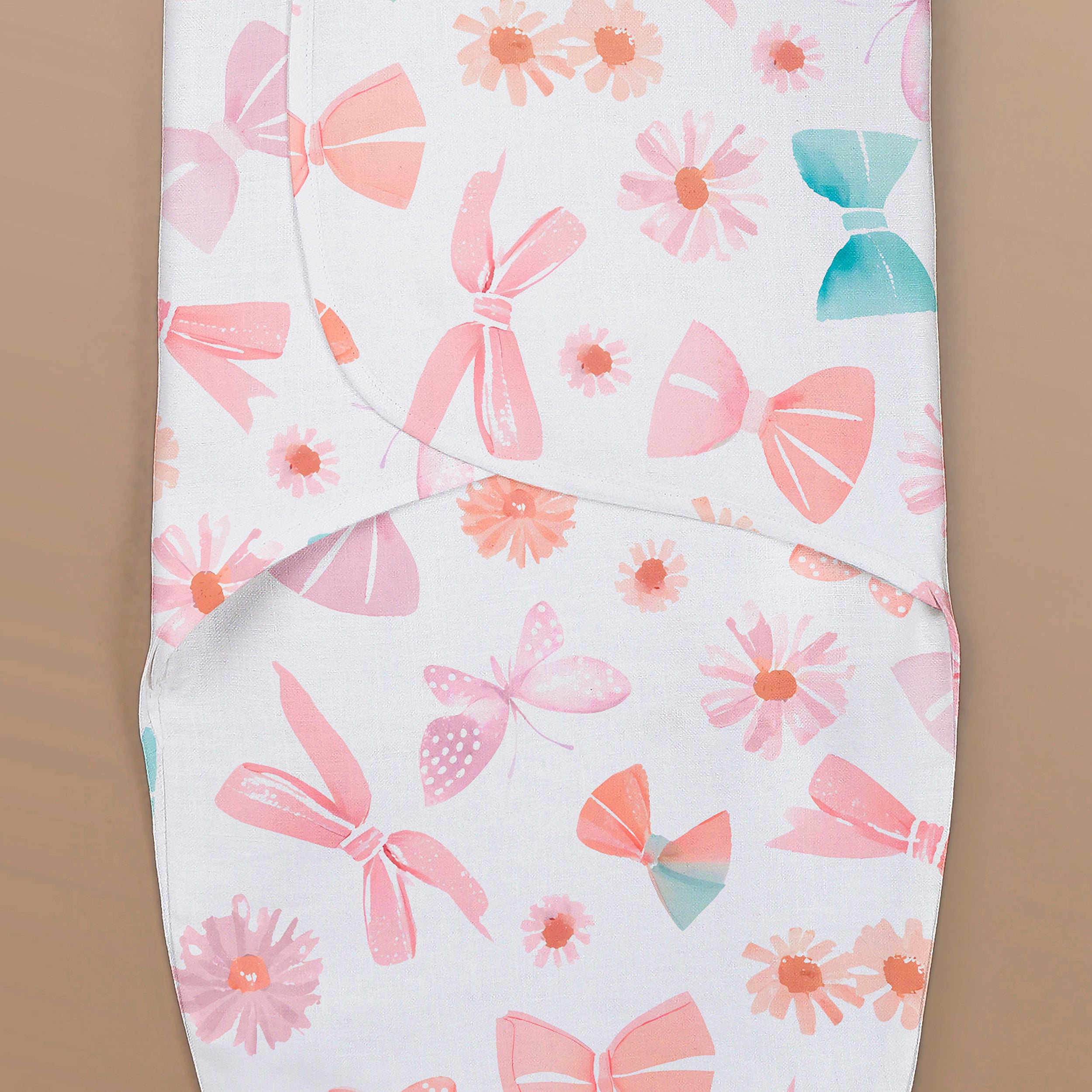 Butterfly Bliss Swaddle Wrap, 0-3 Months, Pack of 2