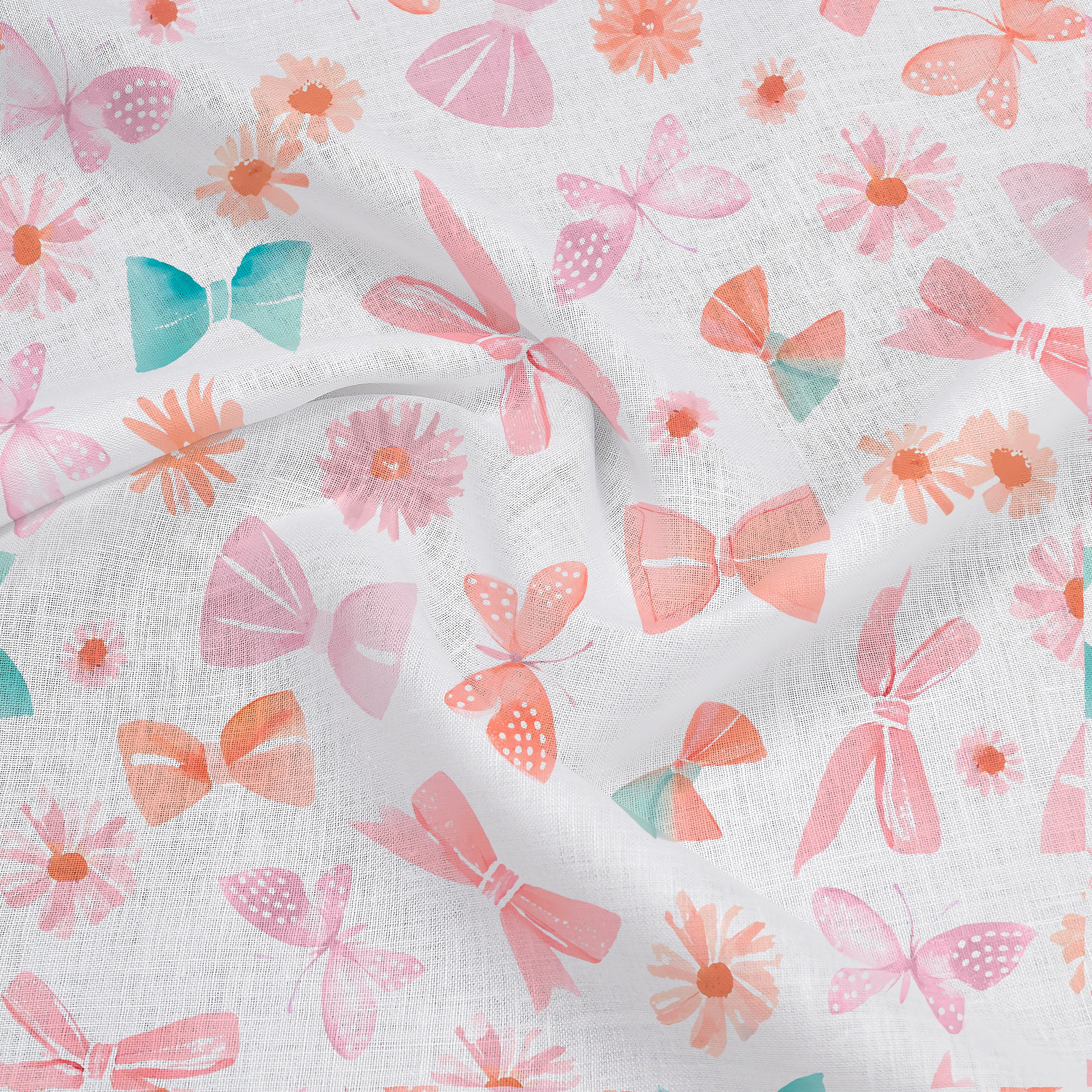 Butterfly Bliss Blanket, 47 x 47 inch, Pack of 2