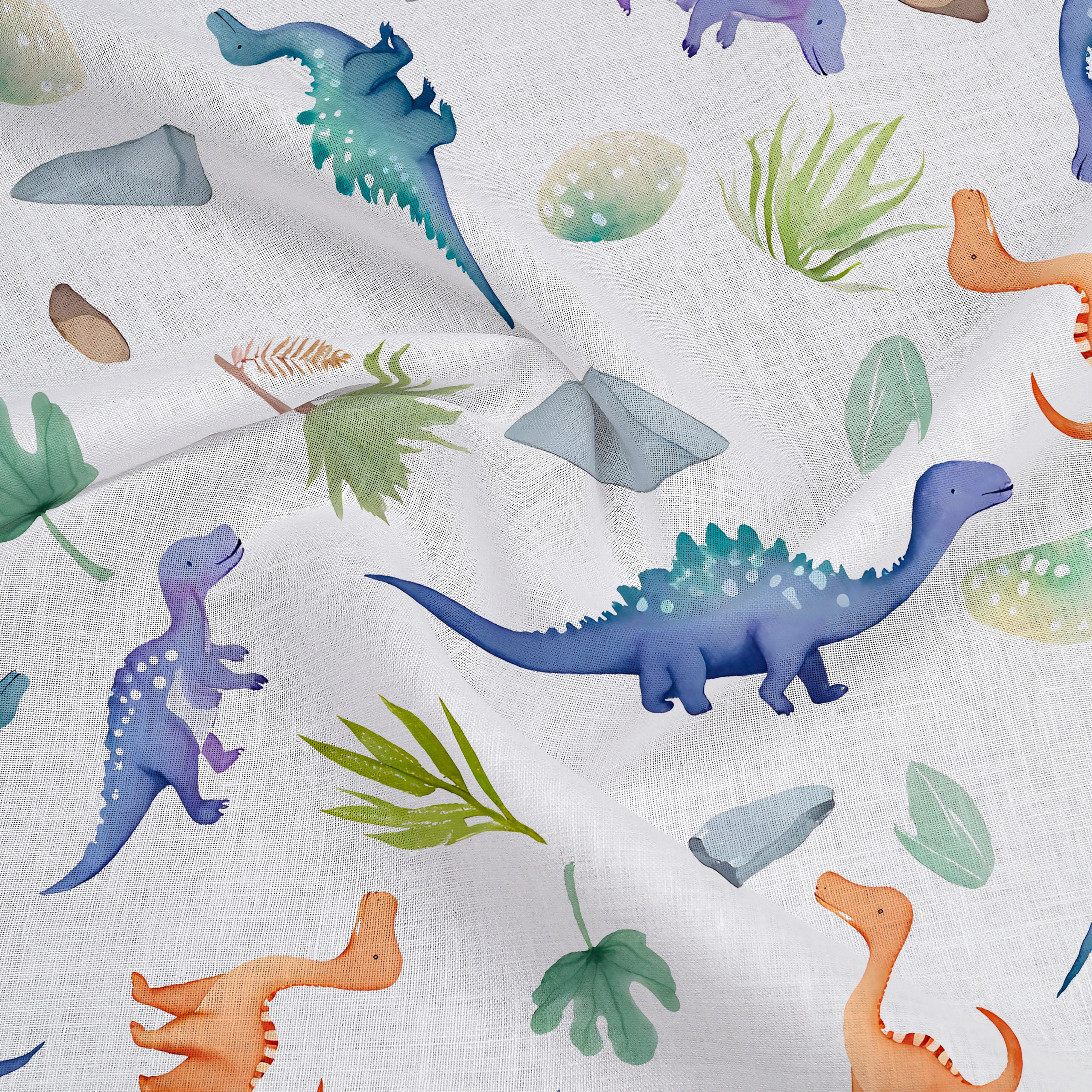 Jurassic Joy Swaddle Wrap, 0-3 Months, Pack of 2