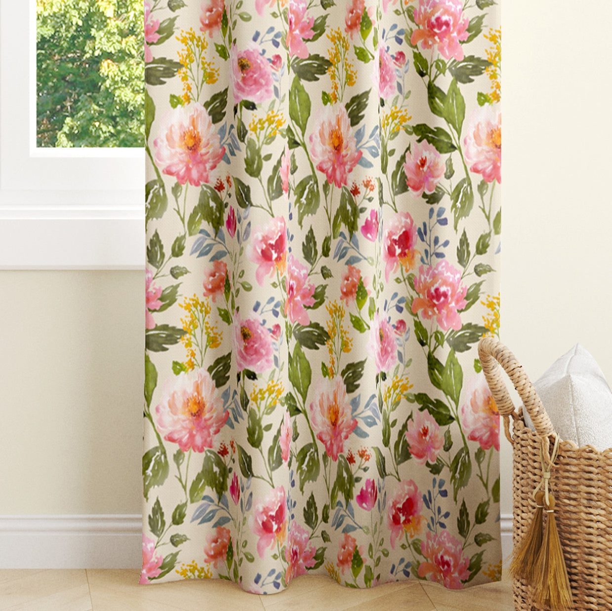 Rose Garden Curtain