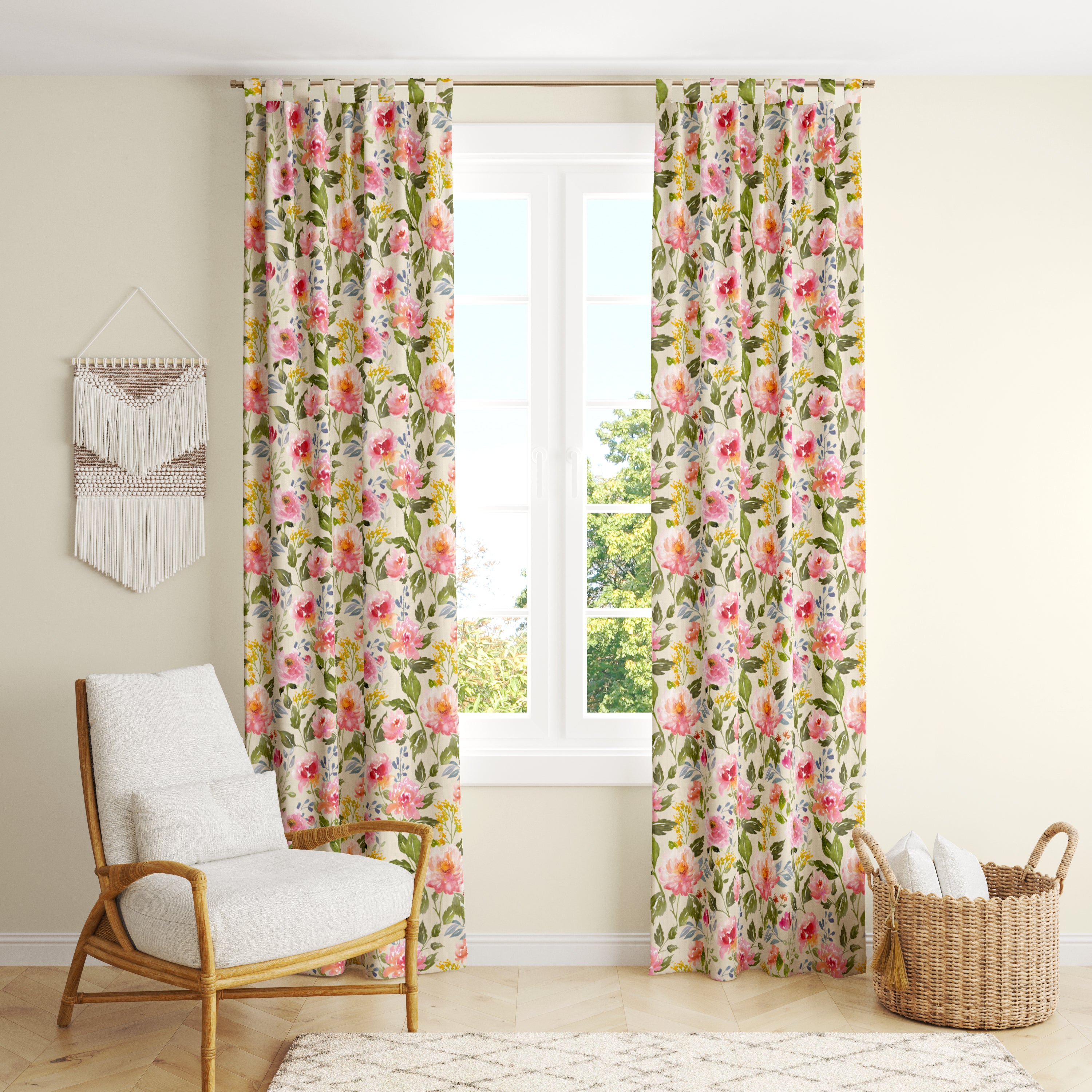 Rose Garden Curtain