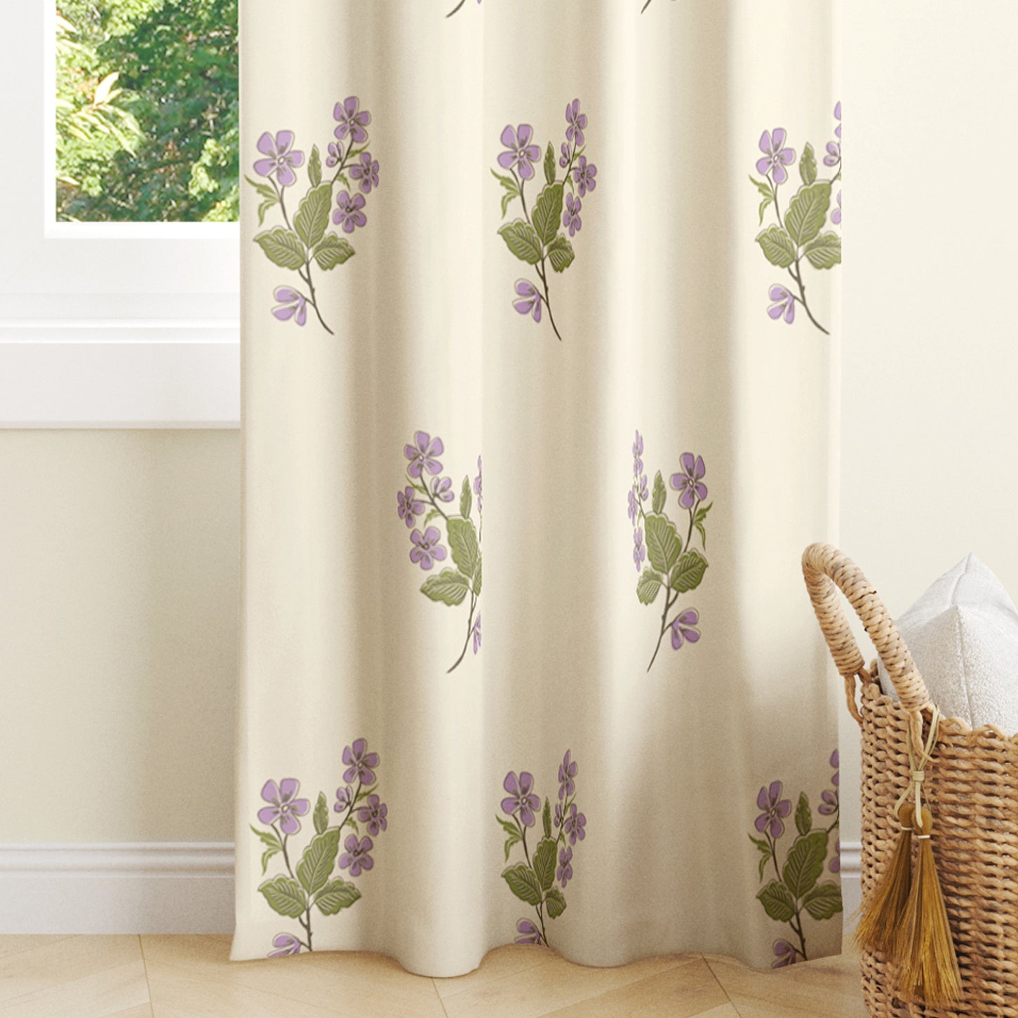 Lavender Whisper Curtain