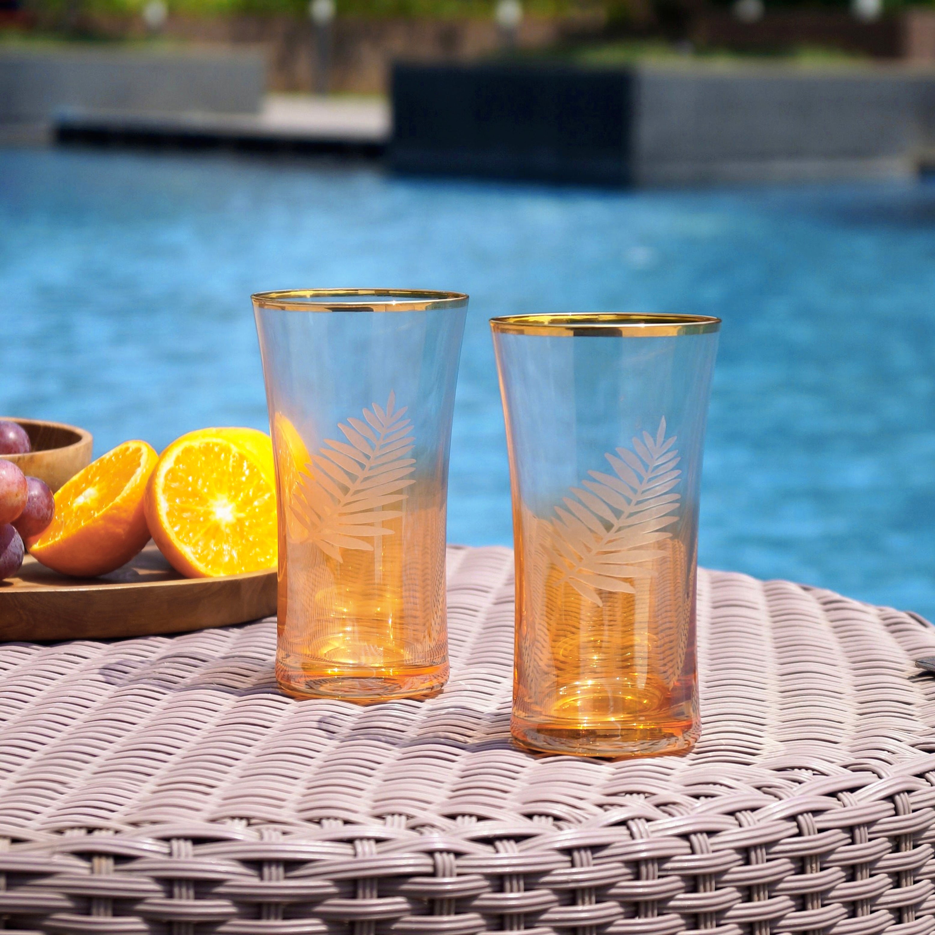 Golden Hour Tumblr Glass - Set of 6