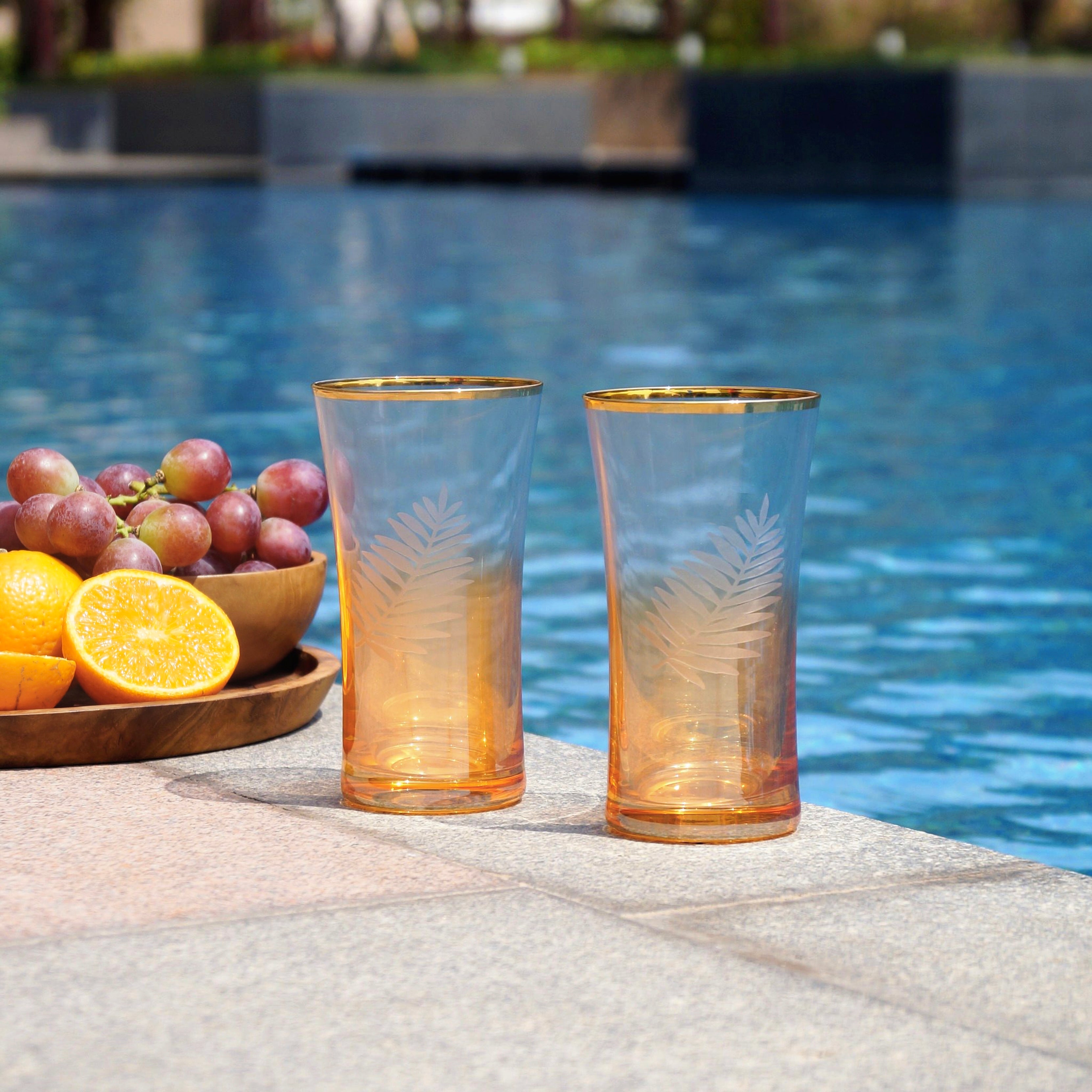Golden Hour Tumblr Glass - Set of 6