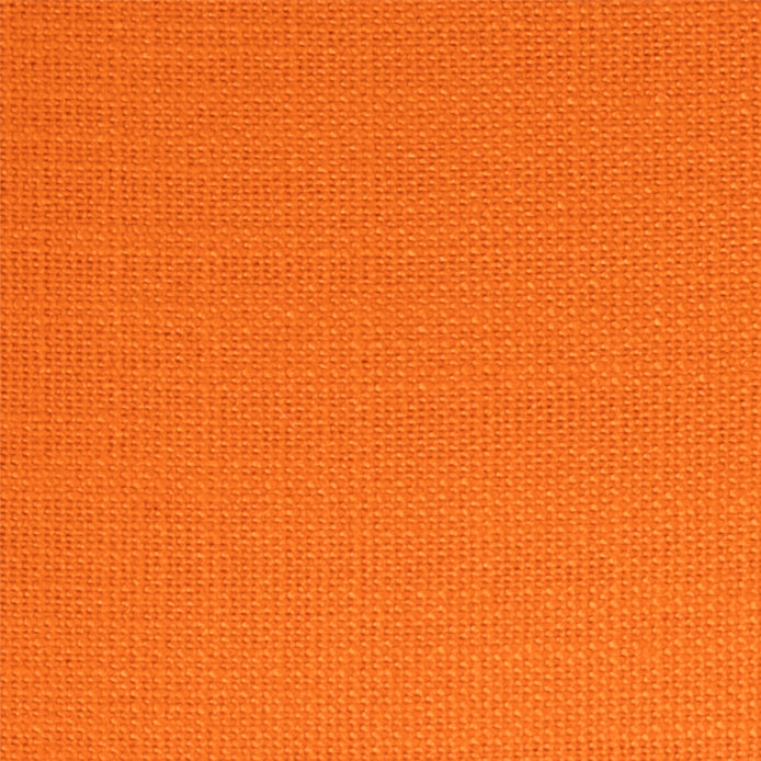 Faux Linen Fabric Orange