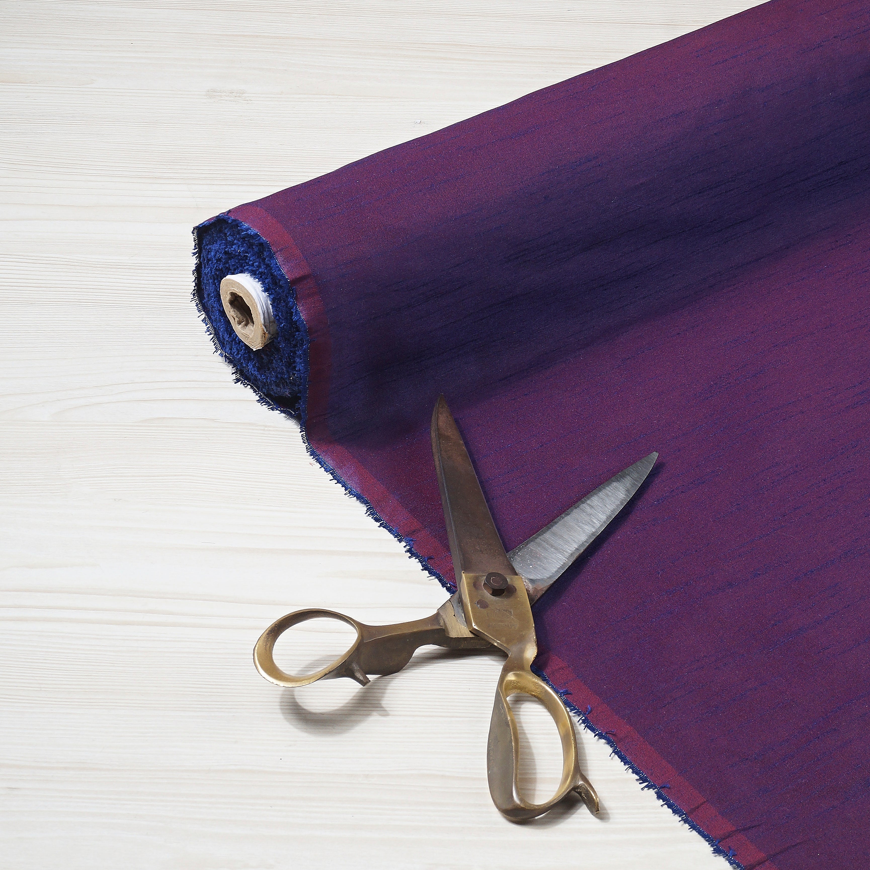 Vegan Silk Fabric Purple