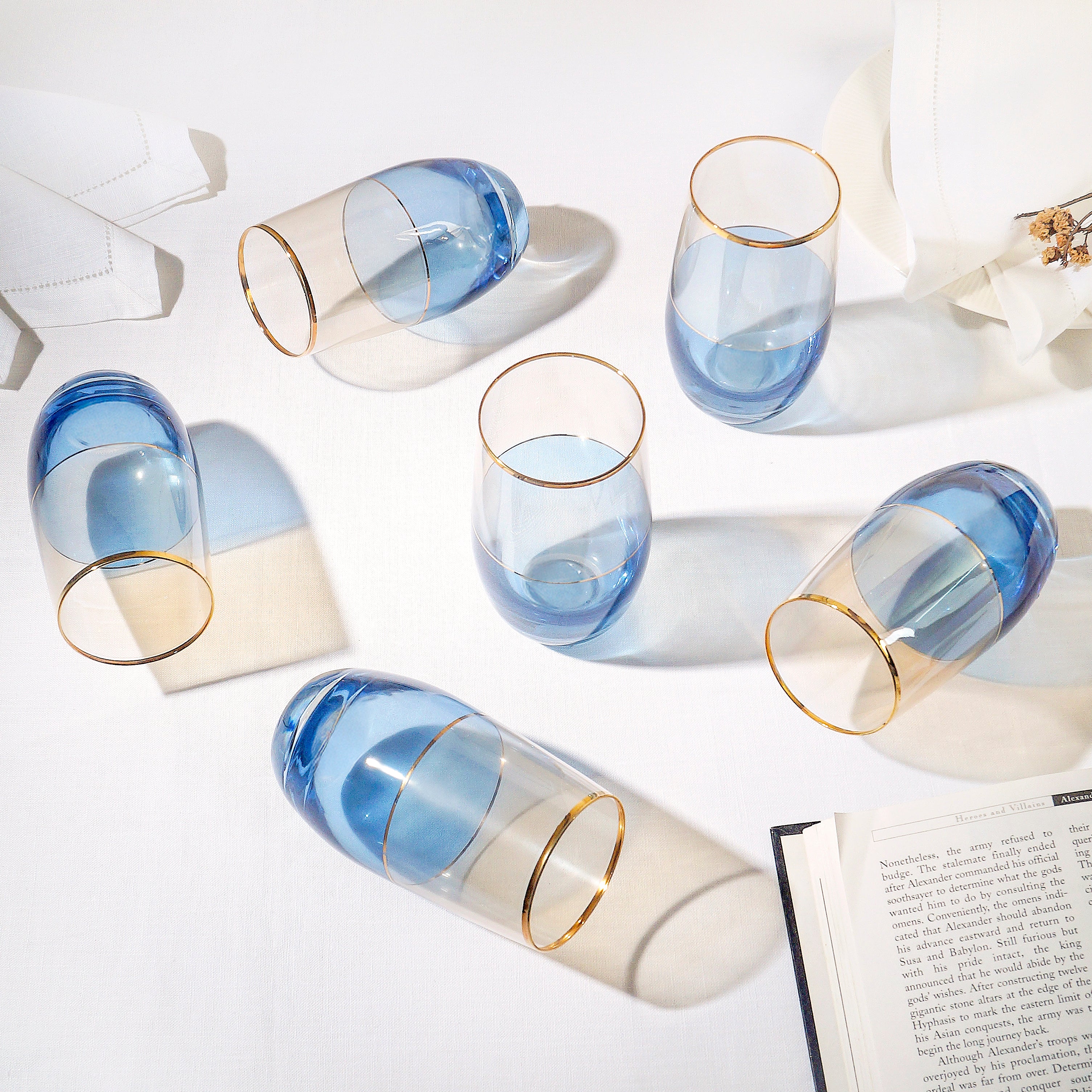 Lunar Tumblr Glass - Set of 6